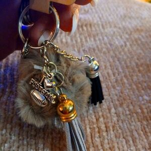 Football Mom Keyring